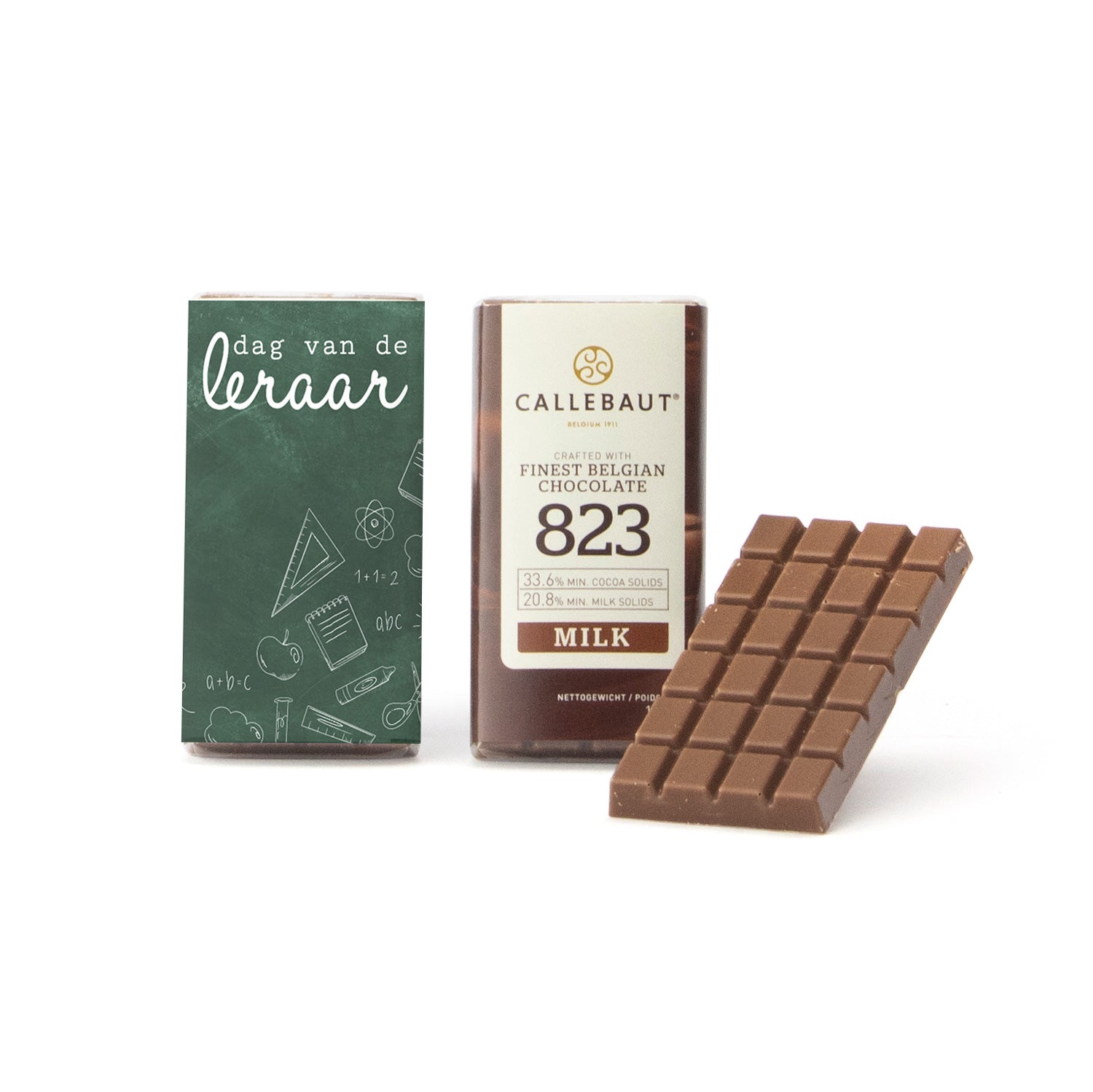 Callebaut chocolaatjes (25 stuks) - Leraar - Bedankjes.nl
