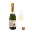 Fles cava met persoonlijk etiket - Bedankje - Bedankjes.nl