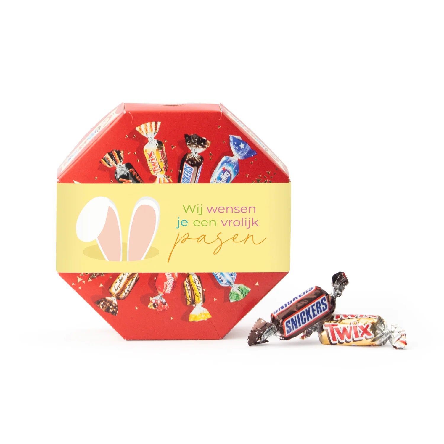 Giftbox Celebrations met eigen sleeve - Pasen - Bedankjes.nl