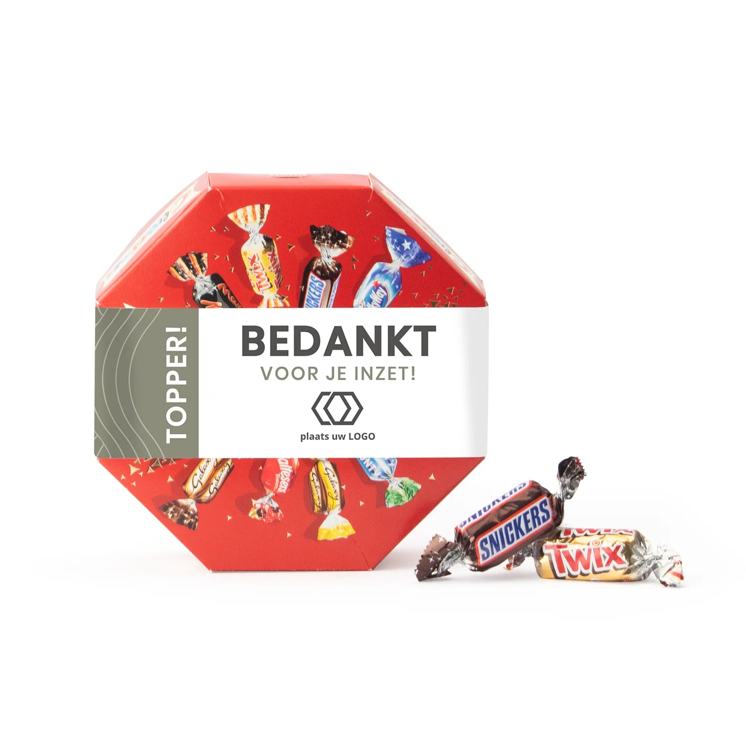 Giftbox Celebrations met eigen sleeve - Zakelijk - Bedankjes.nl