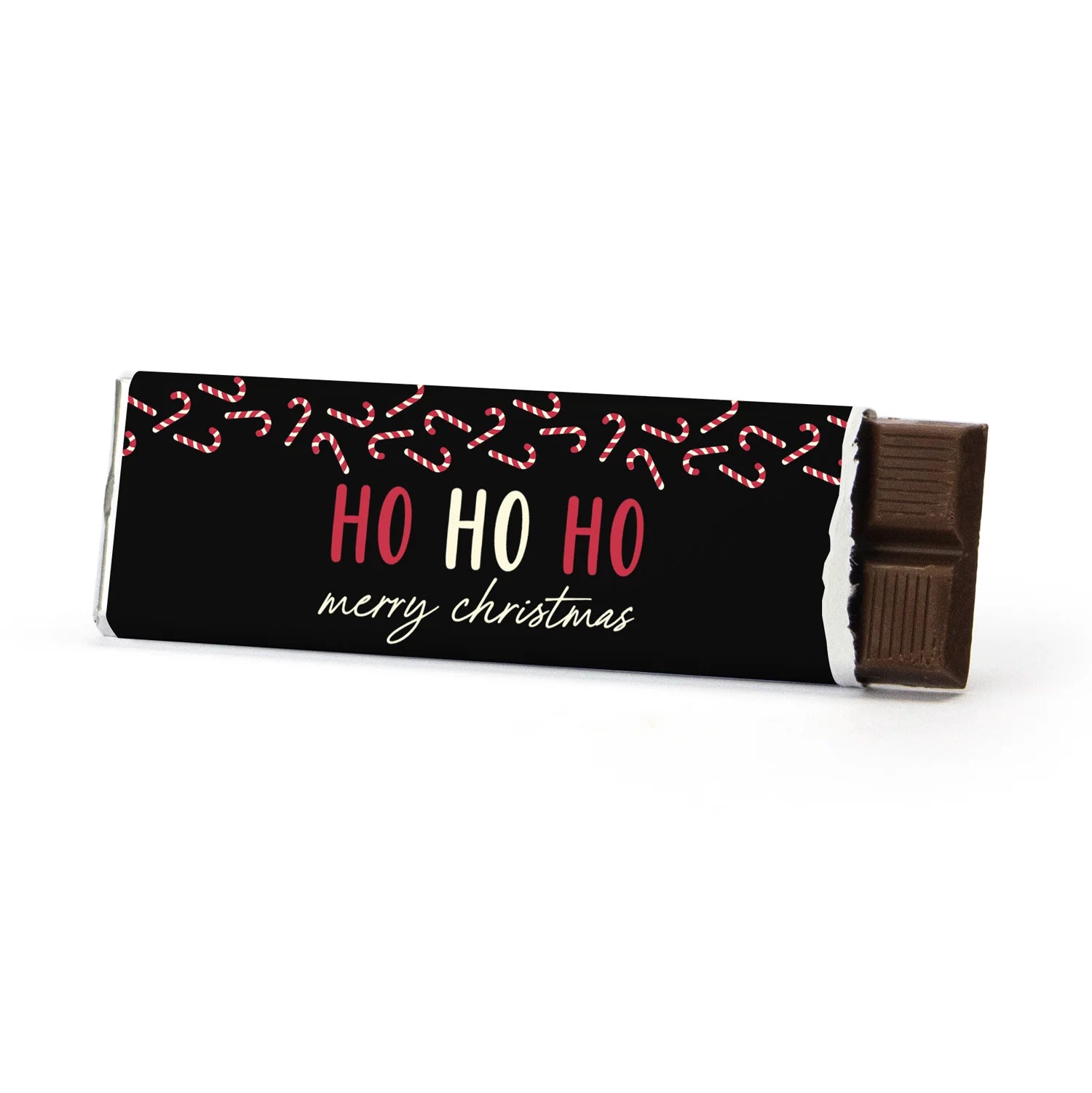 Chocoladereep met eigen wikkel - Kerst - Bedankjes.nl