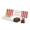 Chocoladereep 75 gram met eigen wikkel - Communie meisjes