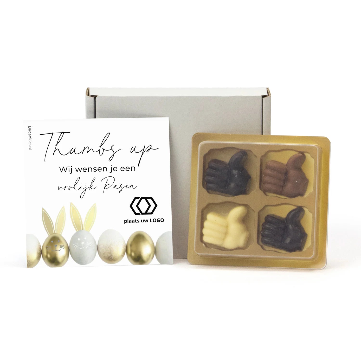 Thumbs UP voor je inzet - Pasen - Bedankjes.nl