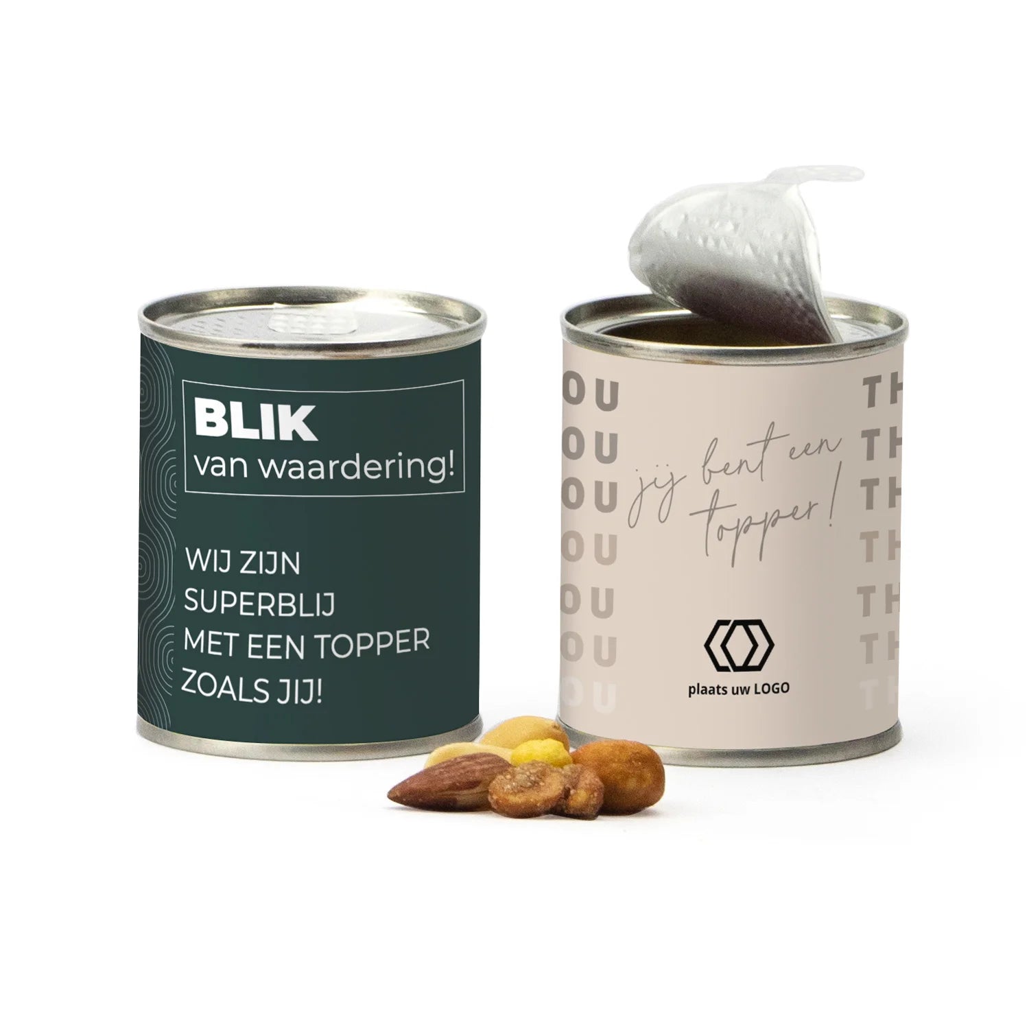 Blikje Cocktailmix met eigen logo - Zakelijk