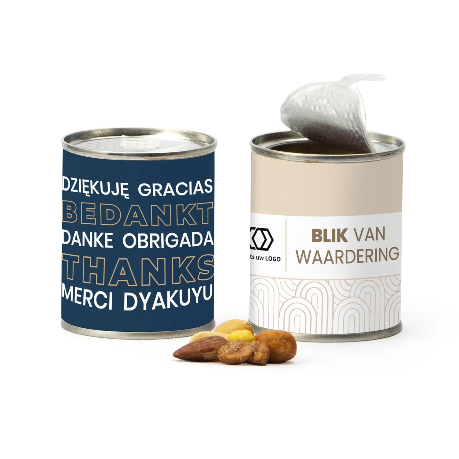Blikje Cocktailmix met eigen logo - Zakelijk