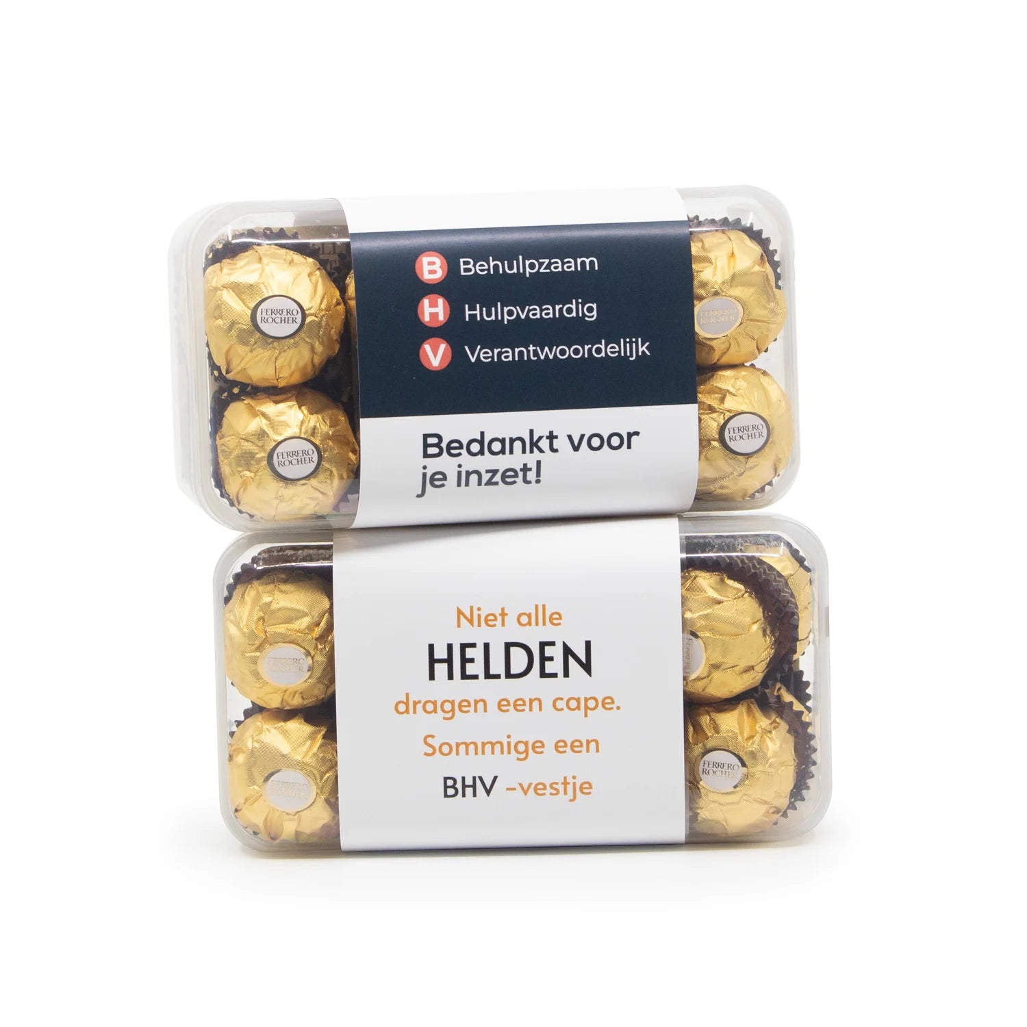 Ferrero Rocher Box 16 met eigen logo - BHV