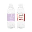 Flesje water met eigen etiket - Communie Meisje