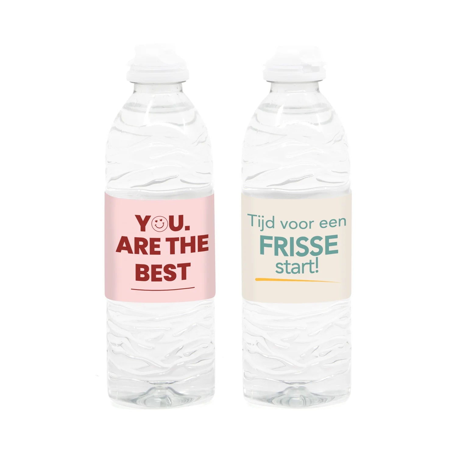 Flesje water met eigen etiket - Zakelijk