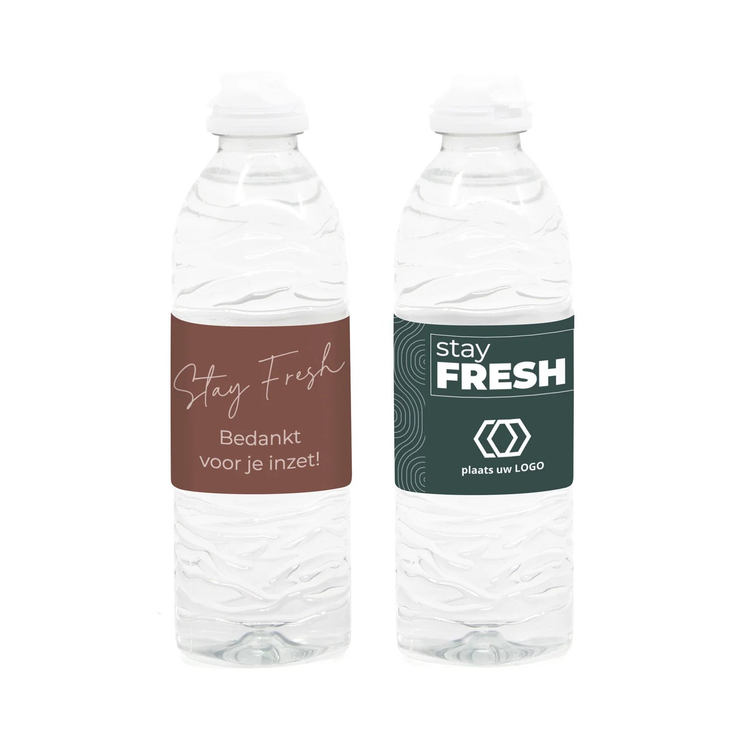 Flesje water met eigen etiket - Zakelijk - Bedankjes.nl