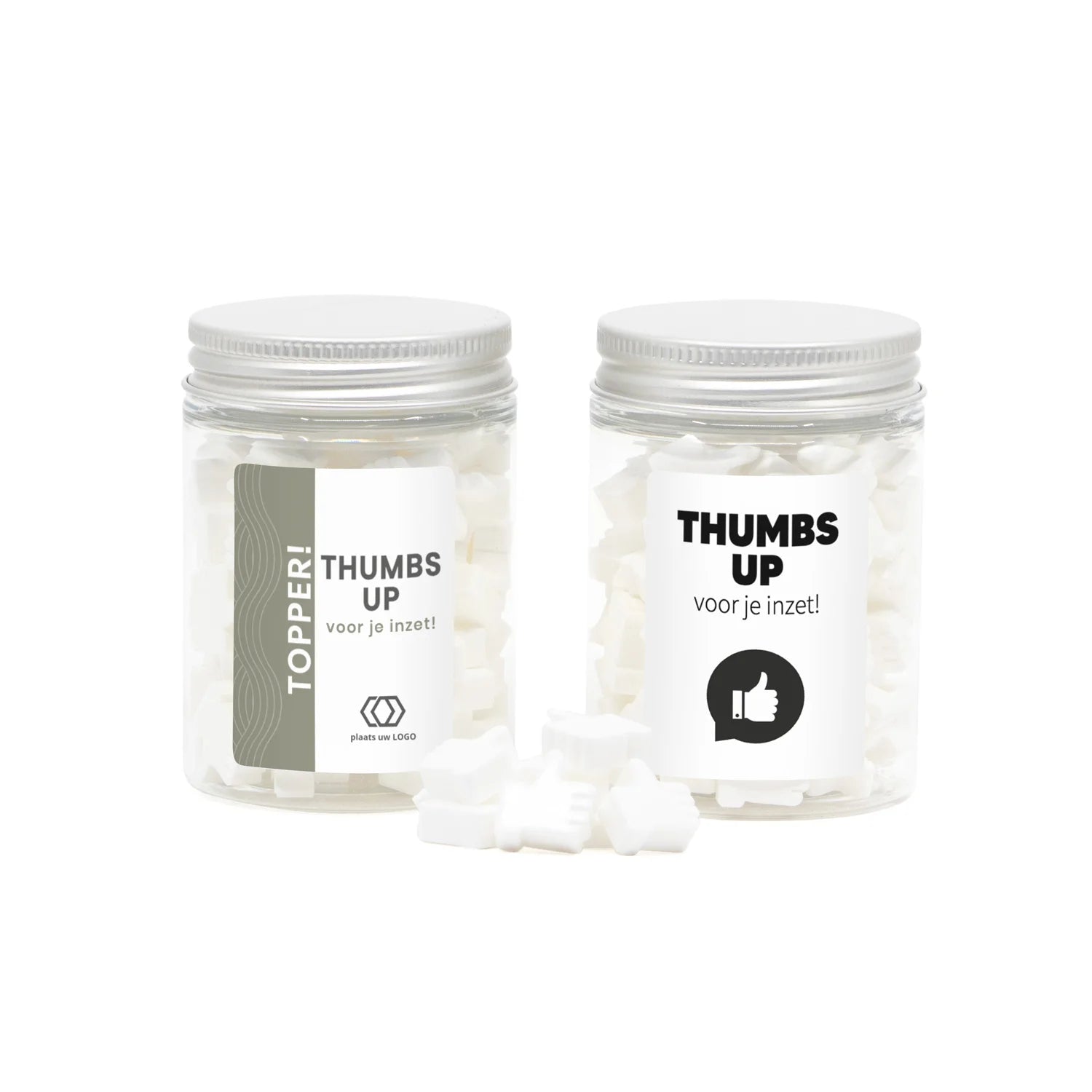 Pepermunt Duimpjes voor een frisse start - Zakelijk - Bedankjes.nl