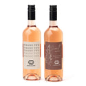 Fles Rosé wijn met eigen logo op etiket - Zakelijk - Bedankjes.nl