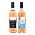 Fles Rosé wijn met eigen logo op etiket - Zakelijk - Bedankjes.nl