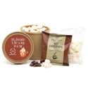 Hot Chocolate in kraftbeker met eigen etiket - Zakelijk