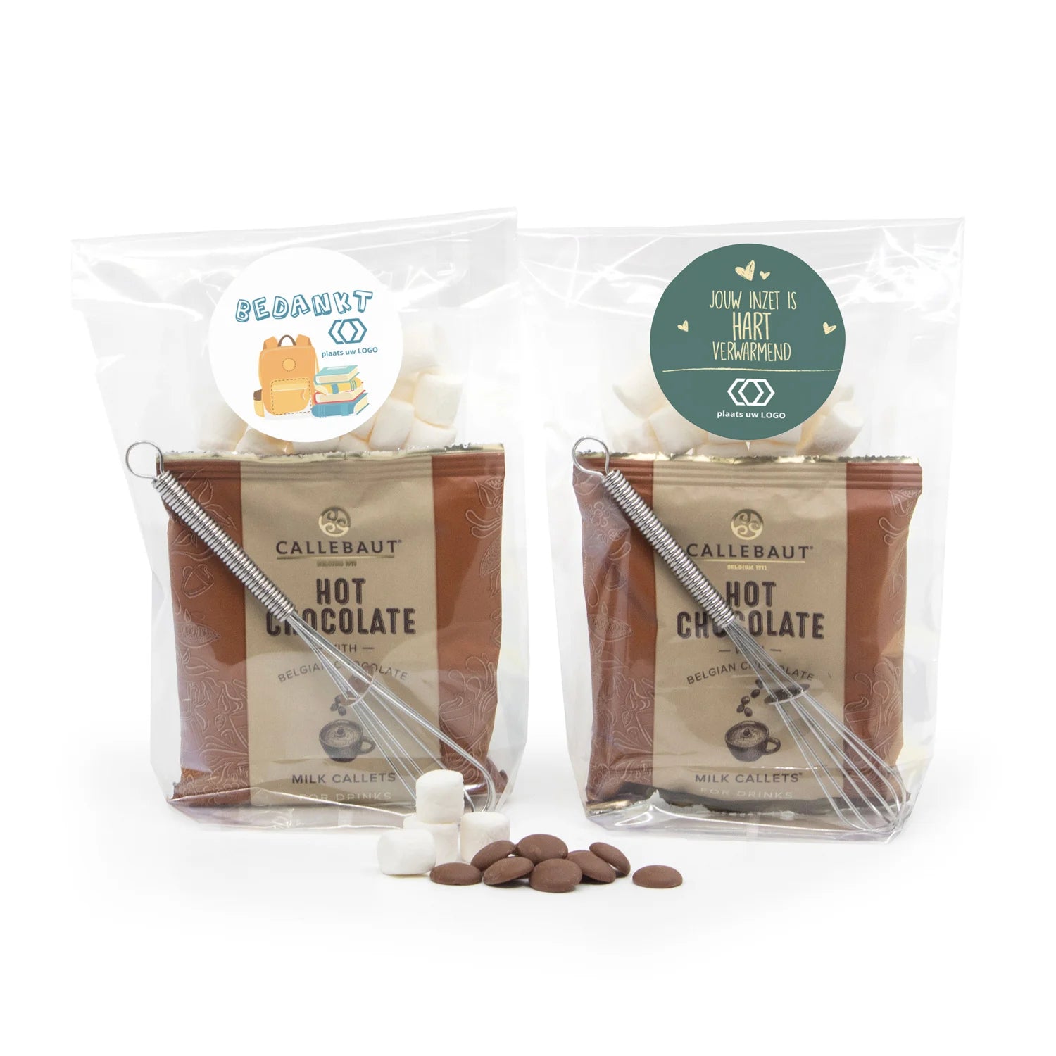 Hot Chocolate in zakje met eigen etiket - Leraar