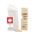 Jenga spel met eigen kaartje - BHV