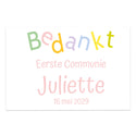Kaartjes (15 x 10cm)- Communie meisjes