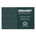Kaartjes (15 x 10cm) - Zakelijk - Bedankjes.nl