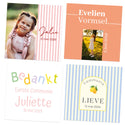 Kaartjes (10 x 10cm)- Communie meisjes