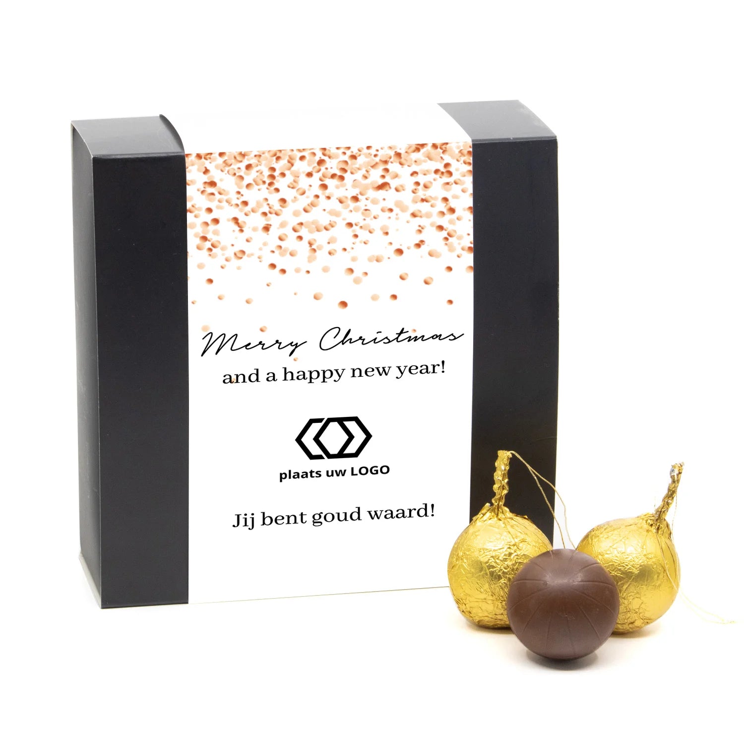 Kerstballen giftbox met logo - Kerst