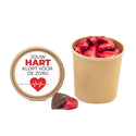 Kraftbeker met chocolade harten - Verpleging - Bedankjes.nl