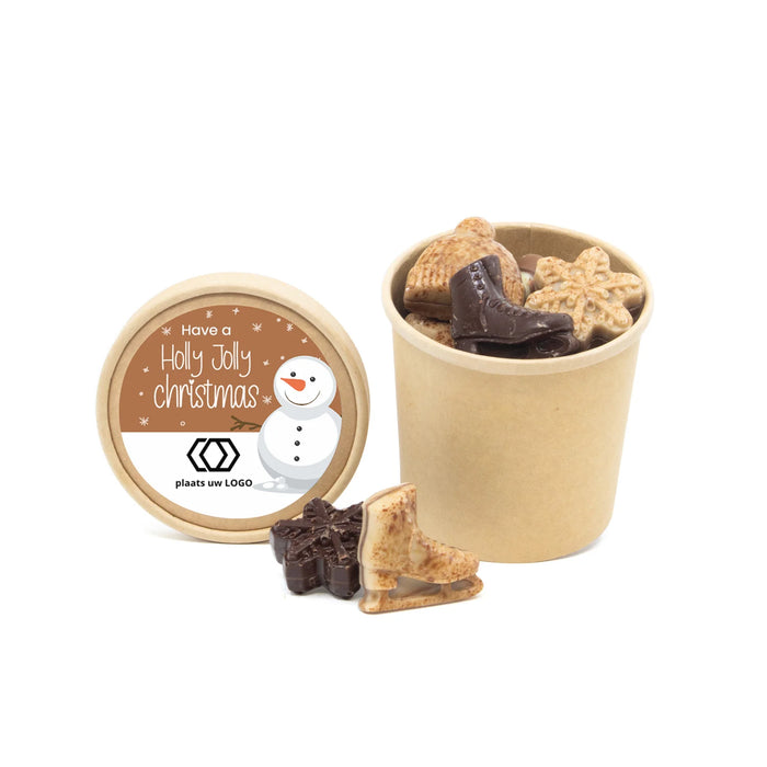 Kraftbeker met winter chocolade - Kerst