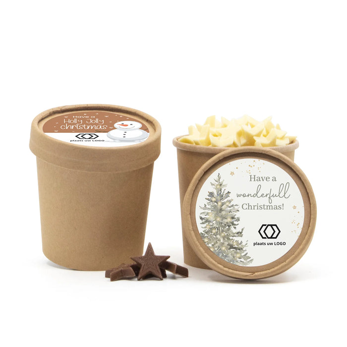 Kraftbeker met chocolade - Kerst
