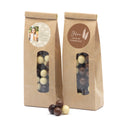 Kraftzakje met chocolade - Communie meisjes - Bedankjes.nl