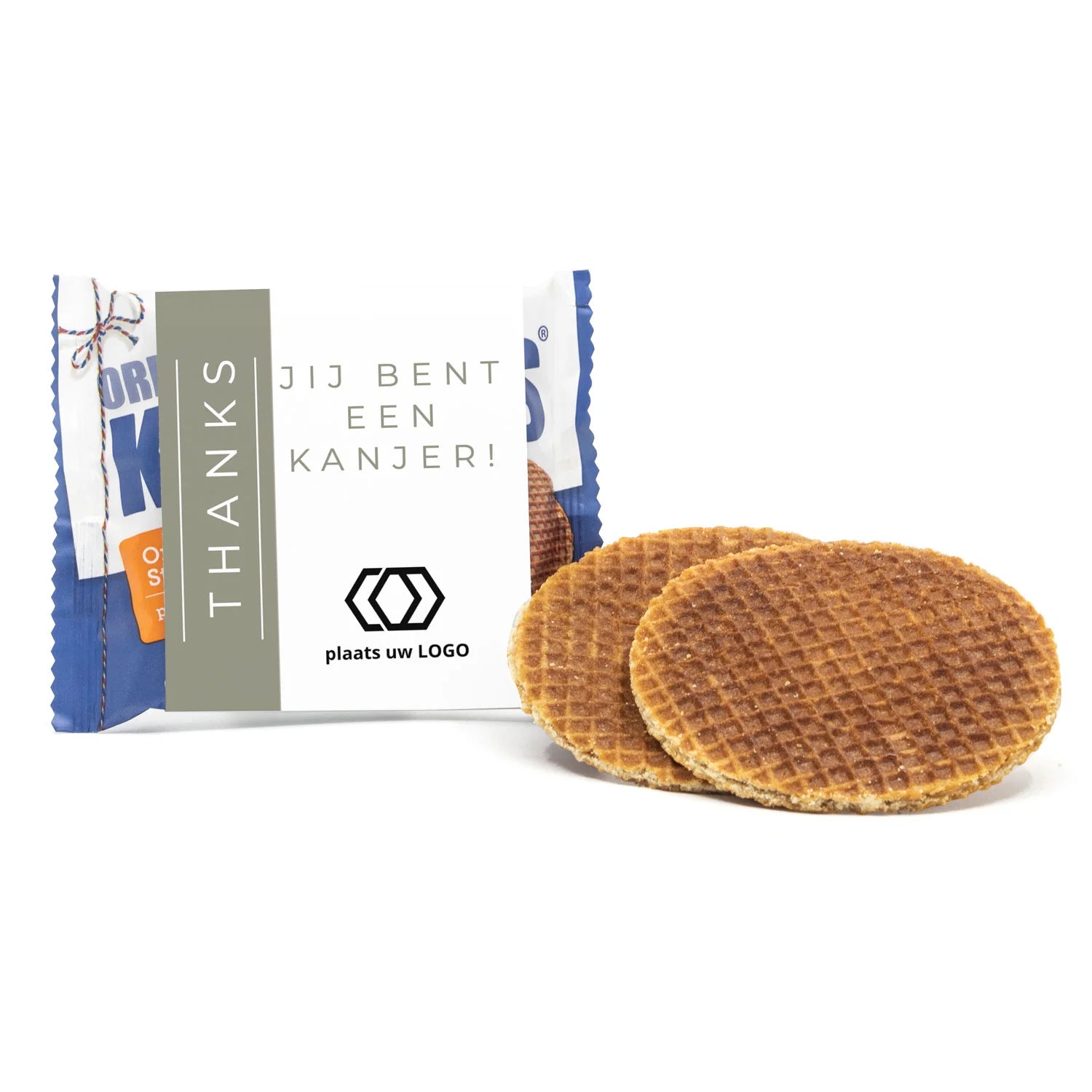 Kanjers Stroopwafels met eigen sleeve - Zakelijk