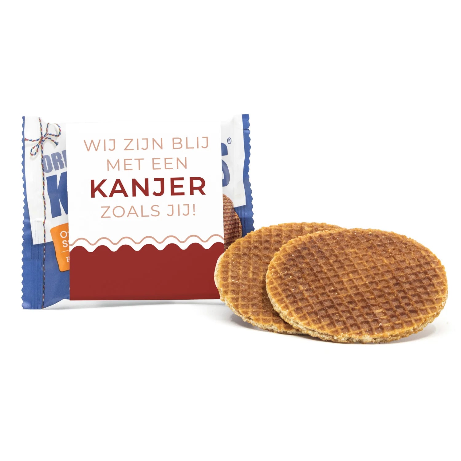 Kanjers Stroopwafels met eigen sleeve - Vrijwilliger