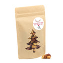 Kraftzak kerstboom met verse notenmix - Kerst