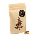 Kraftzak kerstboom met verse notenmix - Kerst
