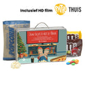 Compleet filmavondje met M&M’s & Popcorn in koffer - Kerst