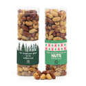 Koker met verse notenmix en eigen etiket - Kerst - Bedankjes.nl