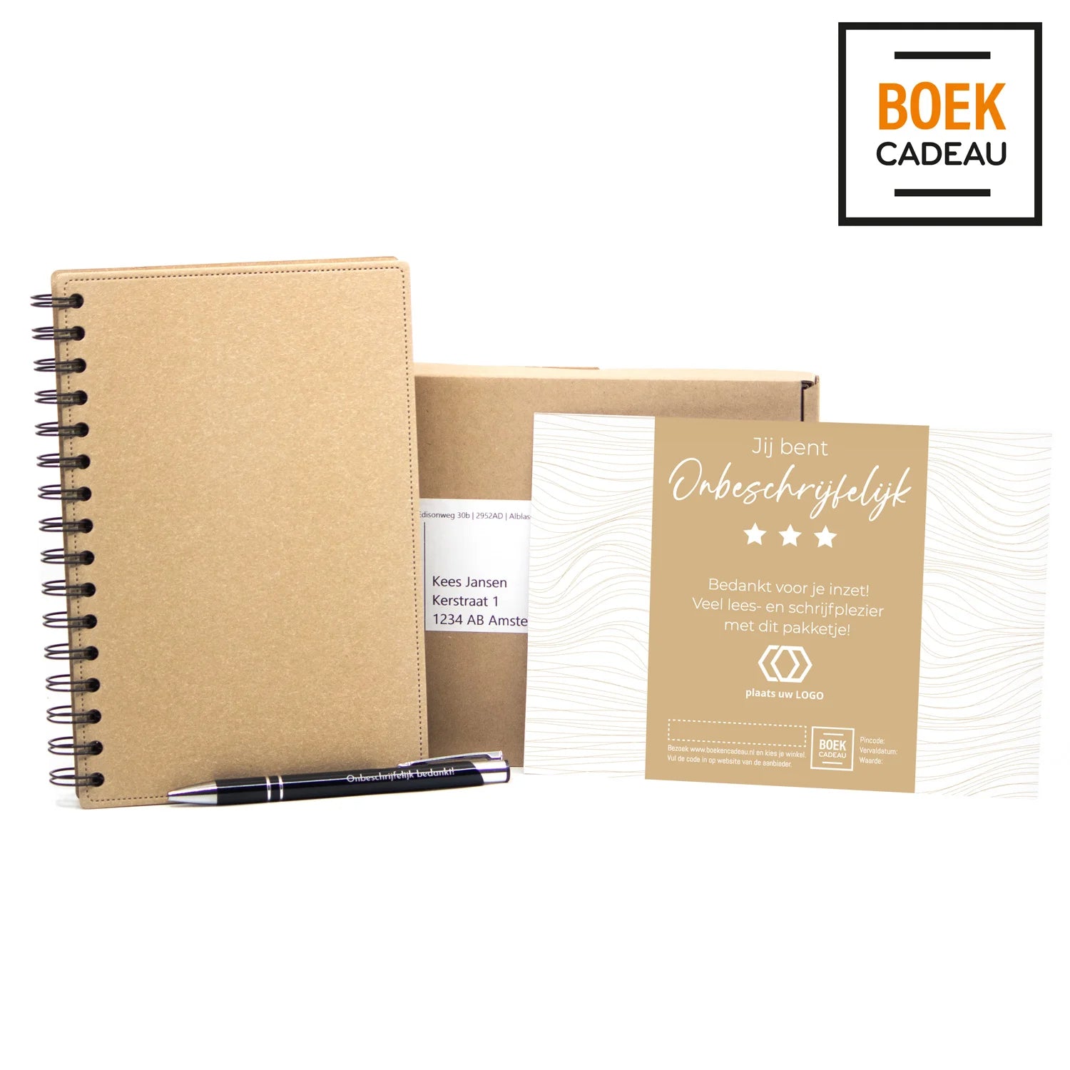 Met jou kunnen we Lezen & Schrijven set - Zakelijk - Bedankjes.nl