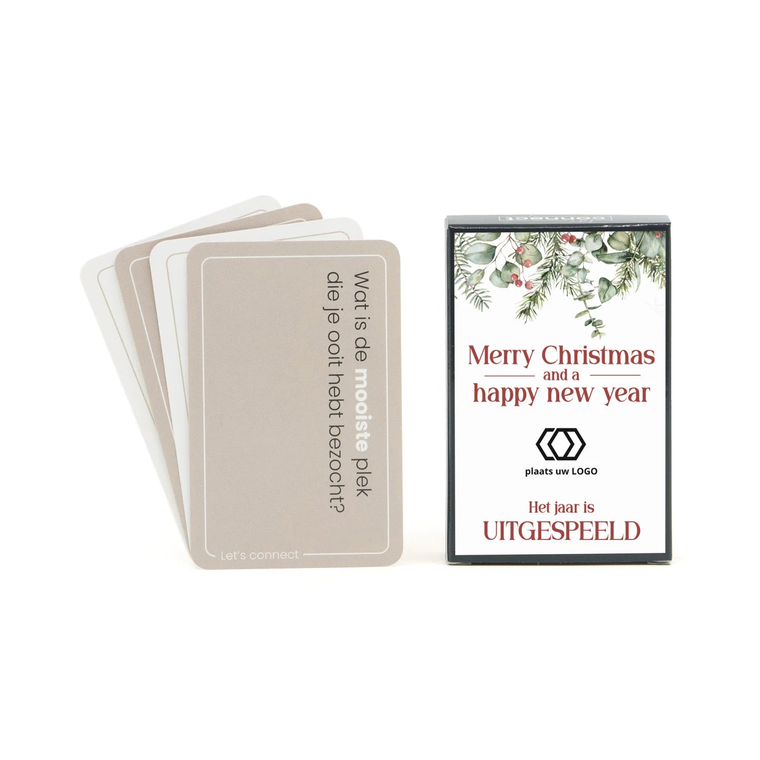 100 Vragenspel Let's Connect - Kerst - Bedankjes.nl