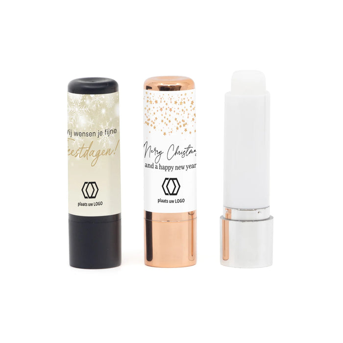 Lippenbalsem met kerstetiket - Kerst