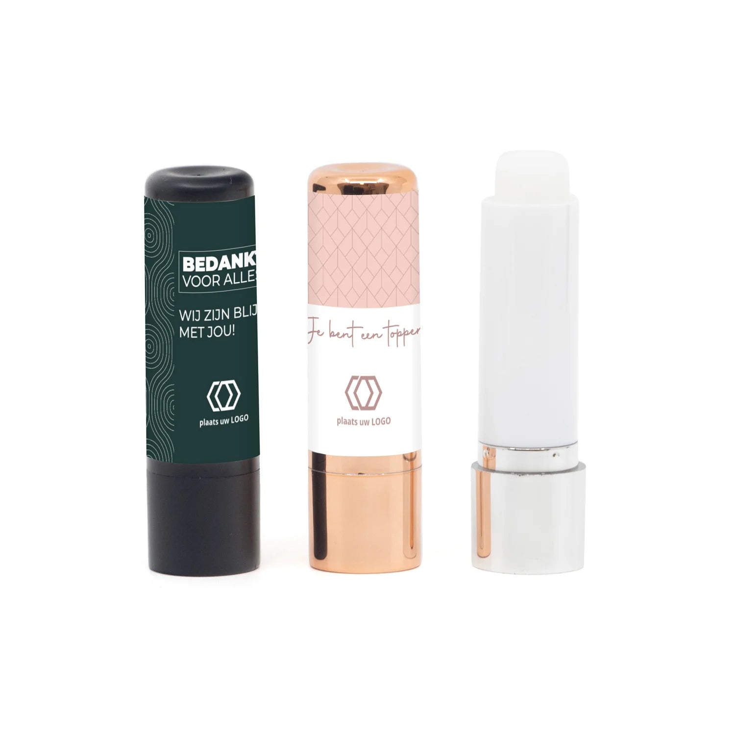 Lippenbalsem met etiket - Zakelijk - Bedankjes.nl