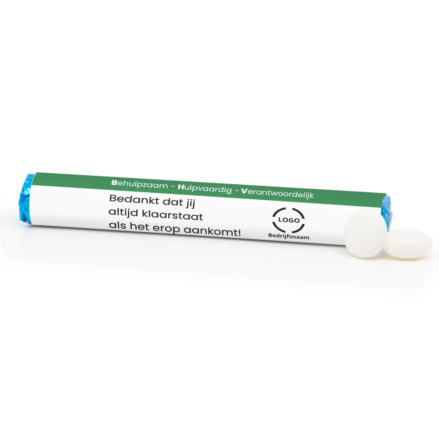 (compli)MENTOS rol met logo - BHV