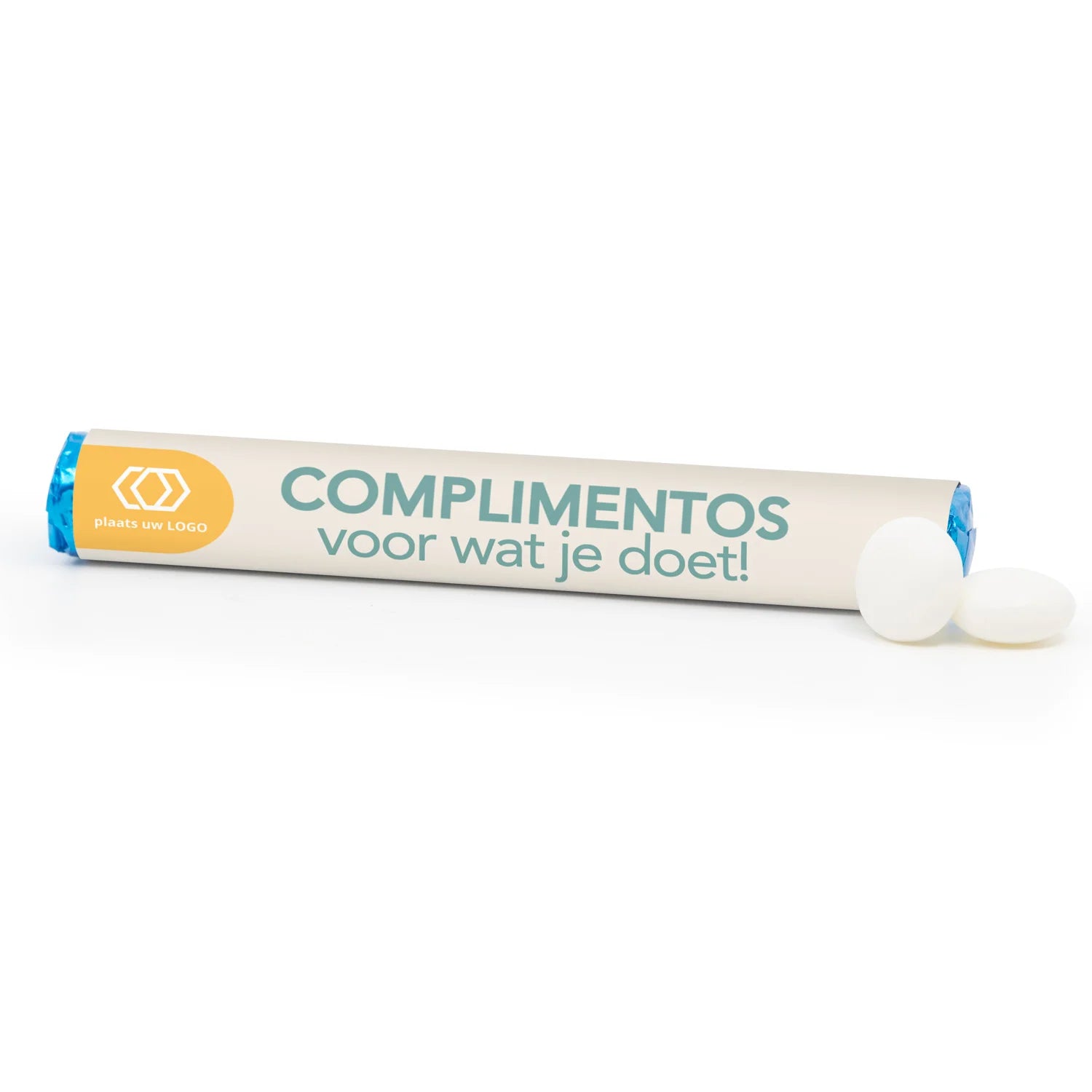 (compli)MENTOS rol met logo - Zakelijk