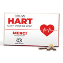 Merci met eigen inlay kaart 400 gram - Verpleging - Bedankjes.nl
