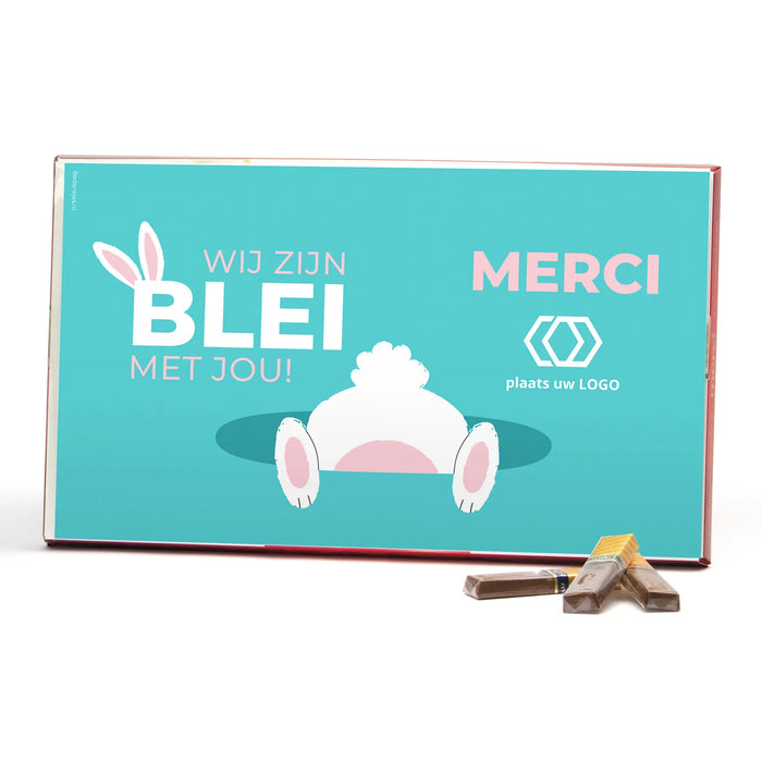 Merci met eigen inlay kaart 400 gram - Pasen