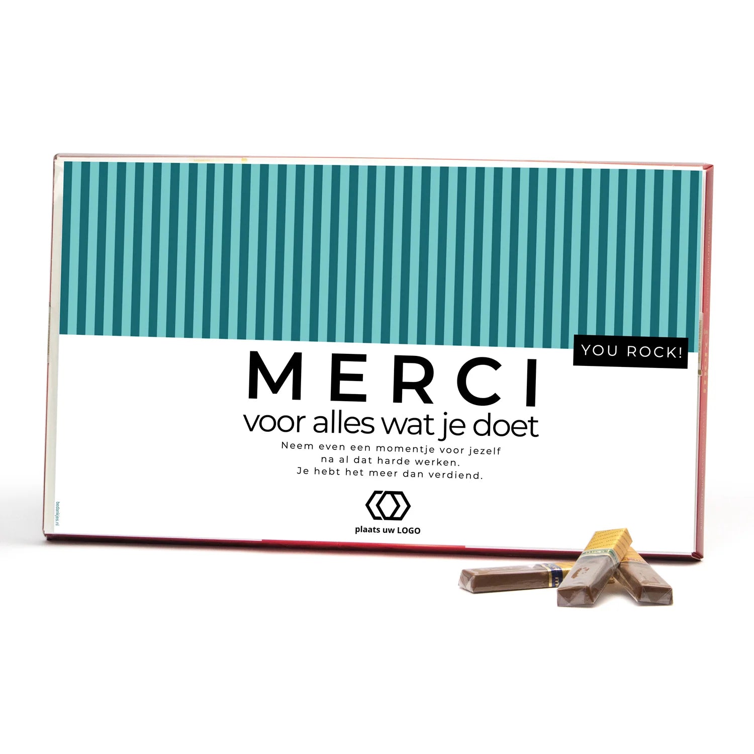 Doos Merci 400 gram versturen - Brievenbus