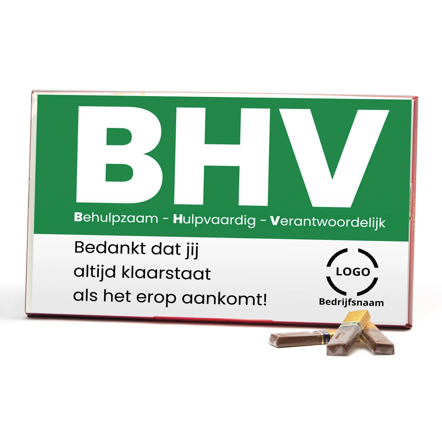 Doos Merci met eigen kaart 400 gram - BHV