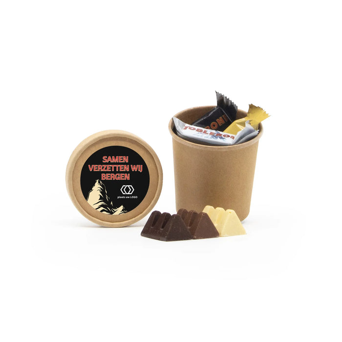 Bio kraftbekertje met Chocolade - Dag van de Leraar