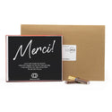 Merci 250 gram met logo versturen - Brievenbus