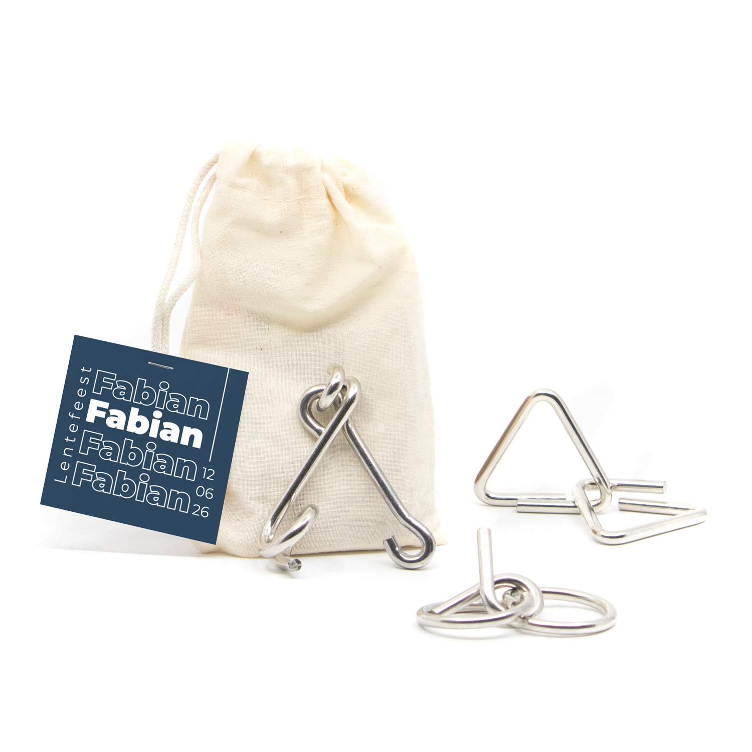 Breinbreker in zakje - Communie jongens - Bedankjes.nl