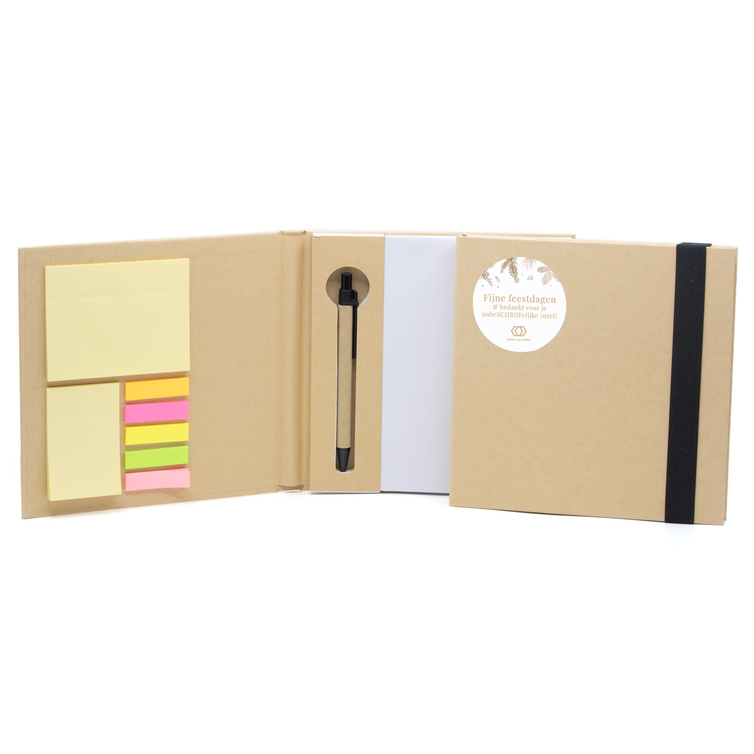 Notebook memo set & pen - Kerst