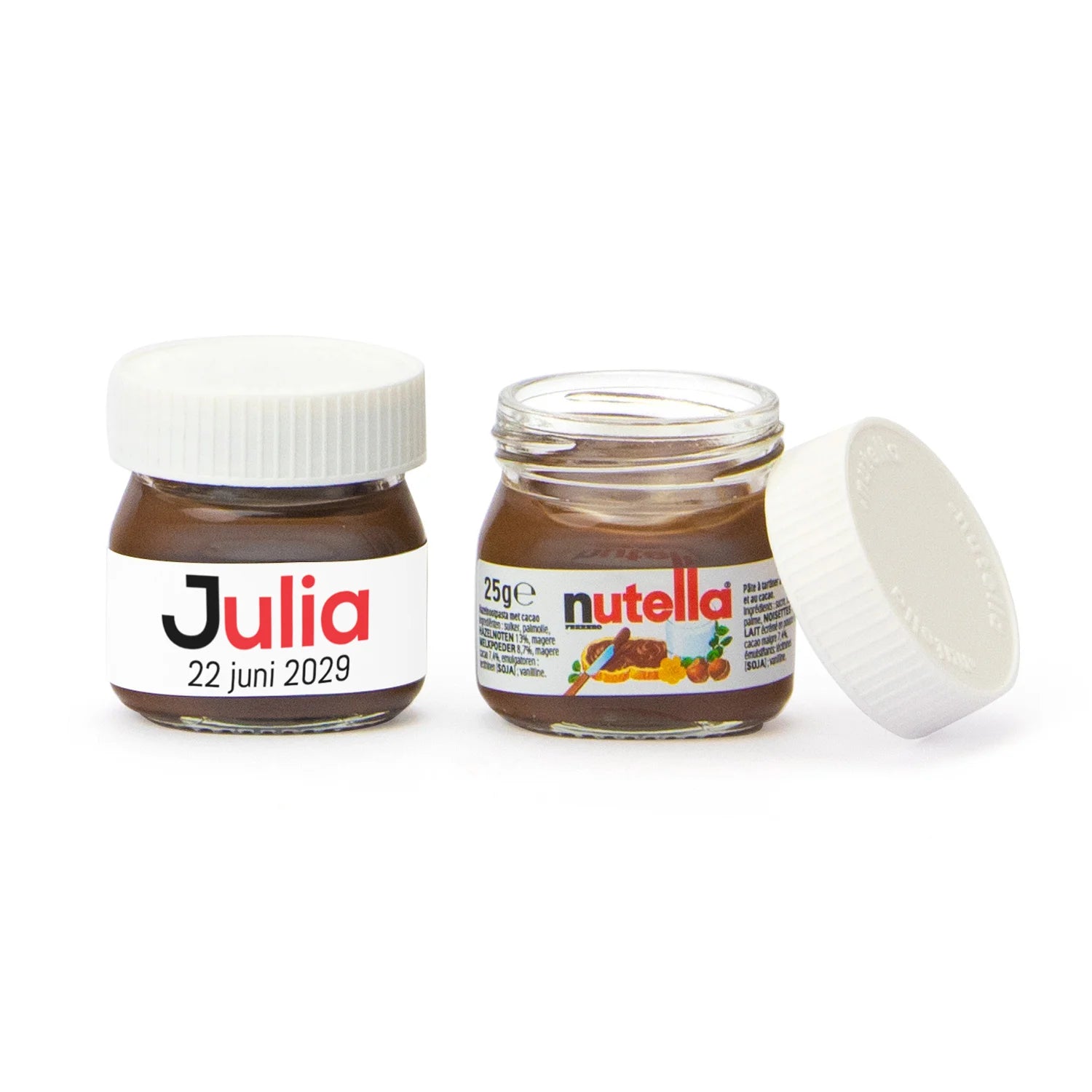 Mini potje nutella  - Communie meisjes