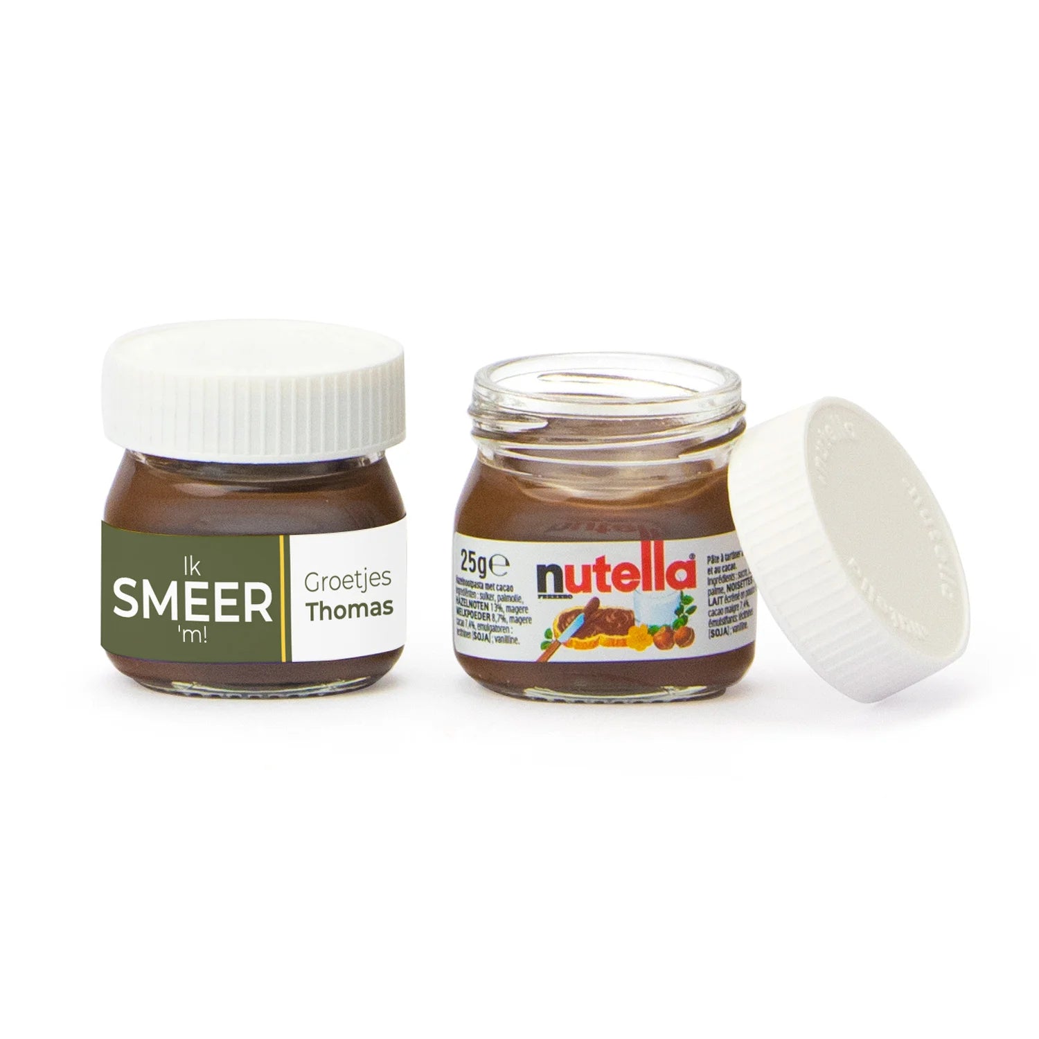 Mini potje nutella Ik smeer 'm - Afscheid collega's