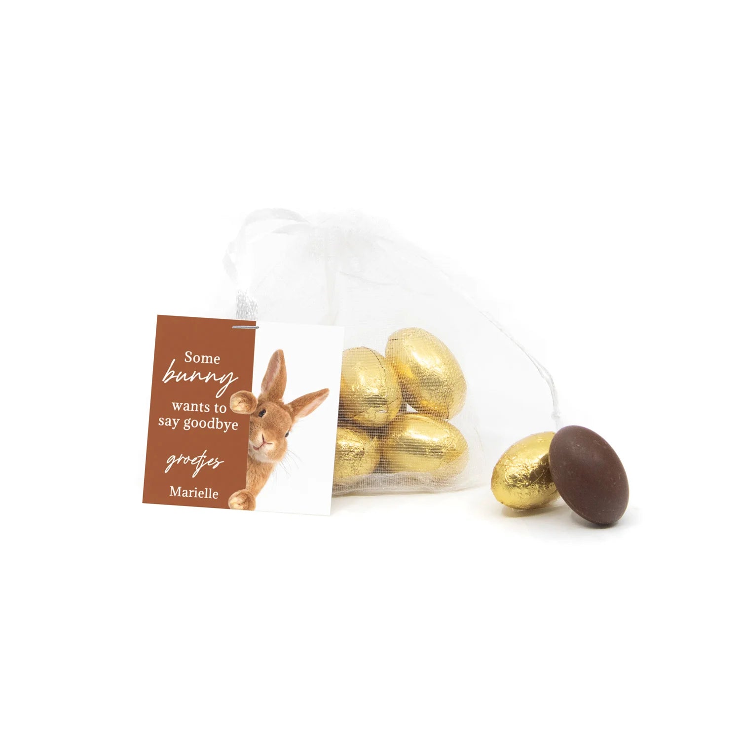 Samenwerken met jou was een EITJE - Bedankjes.nl